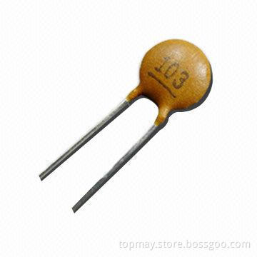 Ceramic Capacitor with 50 to 500V DC Working Voltage and Low-dissipation Factor